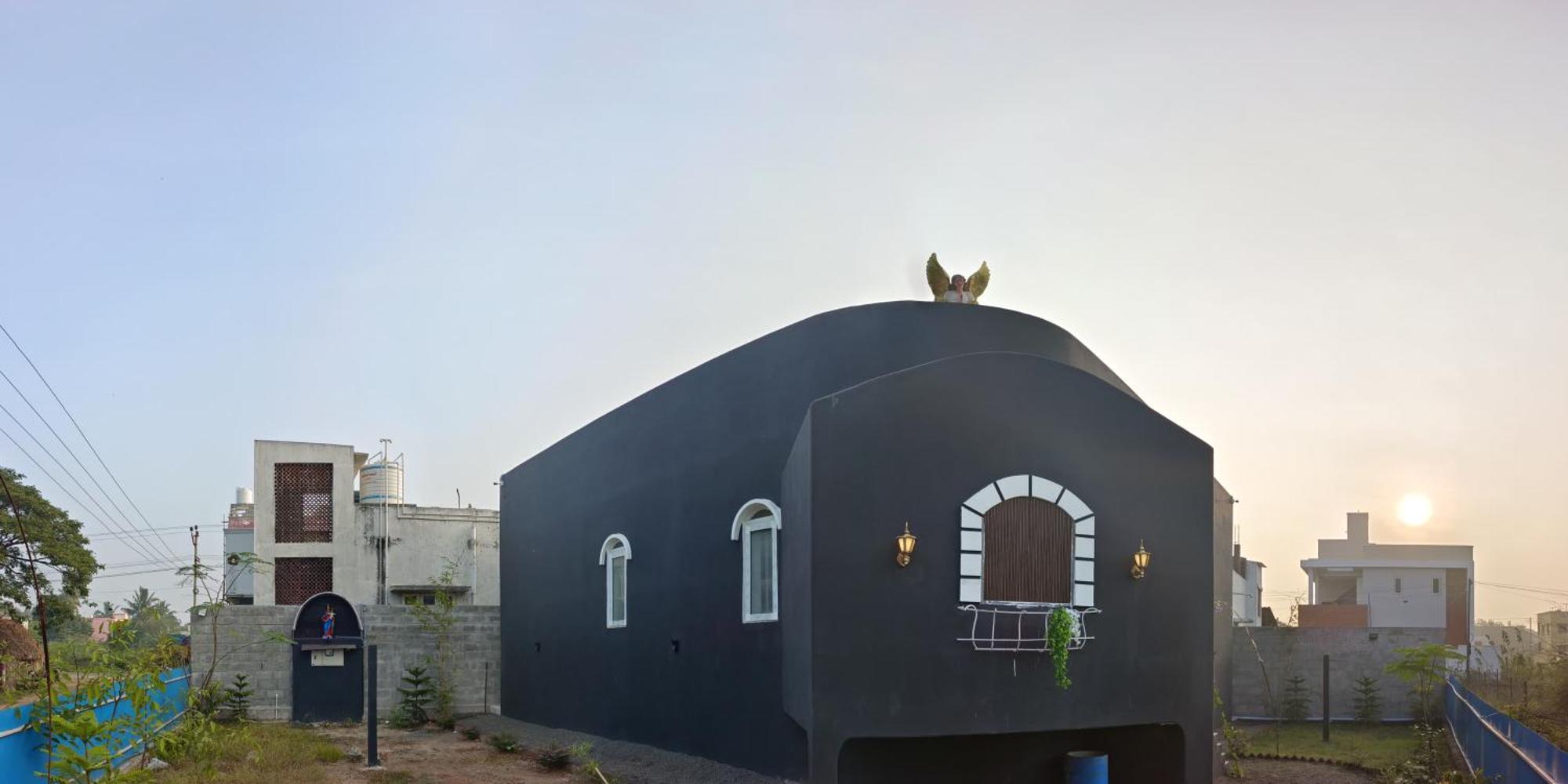 Caveman Guest House ポンディシェリ エクステリア 写真